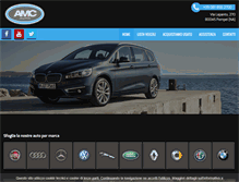 Tablet Screenshot of amcauto.it